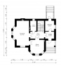 Проект двухэтажного дома с подвалом Rg3710 План2